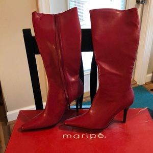 Maripe knee boots